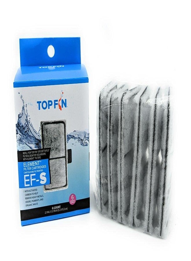Top Fin خراطيش فلتر Top Fin EF-S Element (6 قطع) لحوض السمك - Image 3